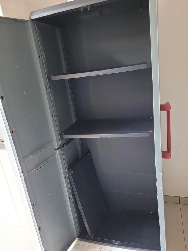 2 Nieuwe Keter Quadra opbergkasten voor binnen & buiten, Maison & Meubles, Armoires | Casiers, Neuf, Enlèvement