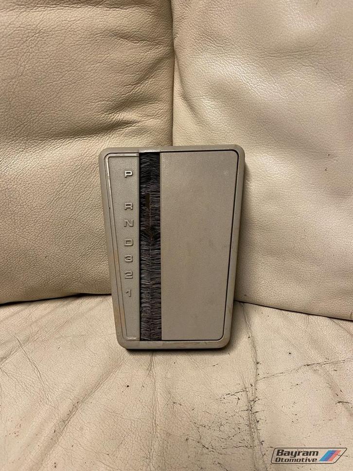 Bmw E28 automaat selectie plaat beige middenconsole 5-serie, Auto-onderdelen, Interieur en Bekleding, BMW, Gebruikt, Ophalen of Verzenden