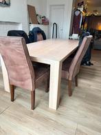 Mooie eettafel, Huis en Inrichting, Tafels | Eettafels, Ophalen, Gebruikt, 200 cm of meer, 50 tot 100 cm