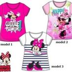 Minnie Mouse T-shirt - Maat 98 - 128 - AANBIEDING, Enfants & Bébés, Vêtements enfant | Taille 128, Fille, Chemise ou À manches longues