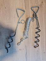 Aanlegpen / grondanker / vastlegspiraal voor honden, Dieren en Toebehoren, Honden-accessoires, Ophalen of Verzenden, Zo goed als nieuw
