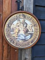 Mooi doek met afbeelding michelangelo in de opera Tondo Doni, Huis en Inrichting, Woonaccessoires | Schilderijen, Tekeningen en Foto's
