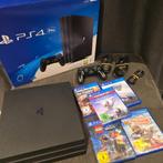 PlayStation 4 Pro met 5 Games, Ophalen of Verzenden, 1 TB, Met 1 controller, Pro