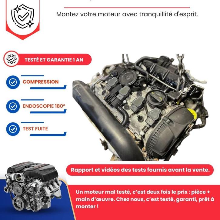 Audi A3 TT/VW Golf Passat/Seat/Skoda-motor, Auto-onderdelen, Motor en Toebehoren, Audi, Seat, Volkswagen, Skoda, Nieuw, Ophalen of Verzenden