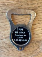 Flesopener, sleutelhanger, Cafe De Star, Galglaan, Gent, Verzamelen, Ophalen of Verzenden, Gebruikt, Flesopener