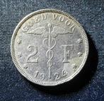 2 frank 1924 VL, type Bonnetain - Albert I, Postzegels en Munten, Verzenden, Losse munt