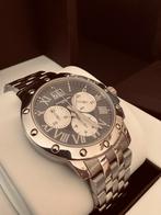 Raymond Weil Geneve chronograaf, Handtassen en Accessoires, Ophalen, Zo goed als nieuw, Staal, Polshorloge