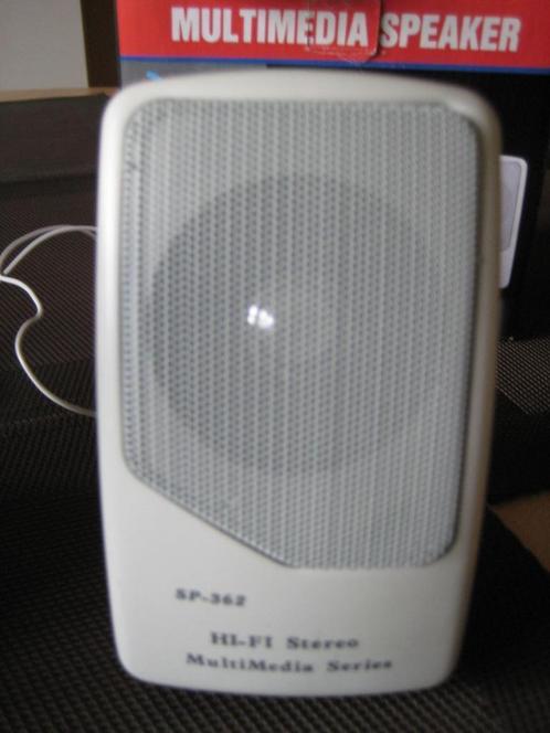 Multimedia speakers – (PC) – vintage, Computers en Software, Pc speakers, Gebruikt, Ophalen of Verzenden