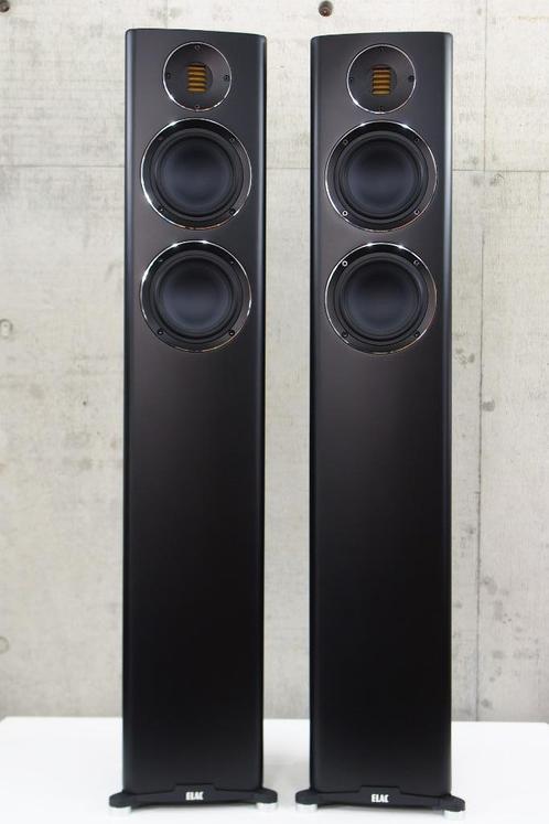 NIEUWE ELAC FS247.4 kolomluidsprekers -45%, Audio, Tv en Foto, Luidsprekerboxen, Nieuw, Front, Rear of Stereo speakers, 120 watt of meer