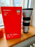 Sony FE 70-200 mm F4 OSS, Audio, Tv en Foto, Foto | Lenzen en Objectieven, Ophalen of Verzenden, Zo goed als nieuw, Telelens, Zoom