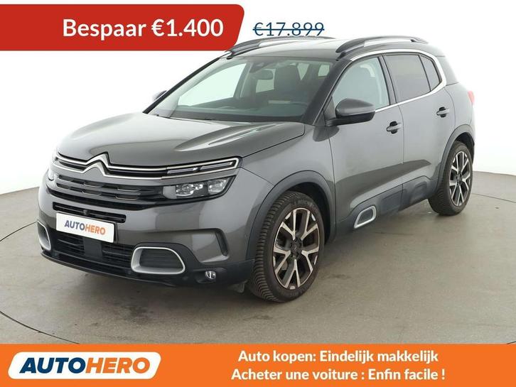 Citroën C5 Aircross 1.2 PureTech Shine (bj 2020, automaat), Auto's, Citroën, Te koop, C5 Aircross, ABS, Achteruitrijcamera, Airbags