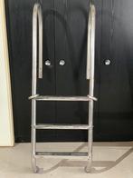 Inox zwembad ladder inbouw, Tuin en Terras, Zwembad-toebehoren, Gebruikt, Ophalen