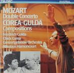 Mozart/ Double Concerto ea - Gulda/ Corea/ Kcgo/ Harnoncourt, Ophalen of Verzenden, Zo goed als nieuw, Orkest of Ballet