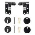 Set de fixation Aquazuro + charnières Softclose + Quick Rele, Ophalen, Nieuw, Toilet