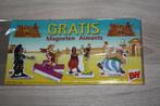 Asterix kaart met 4 magneten ,  2007 , BN koekjes compleet, Verzamelen, Stripfiguren, Ophalen of Verzenden, Asterix en Obelix
