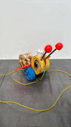 jouet à tirer vintage de Fisher-Price "Queen Buzzy Bee", Ophalen, Gebruikt