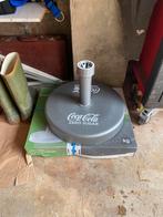 2 x  nieuwe Coca-Cola parasolvoet 25kg, Ophalen, Zo goed als nieuw, Parasolvoet