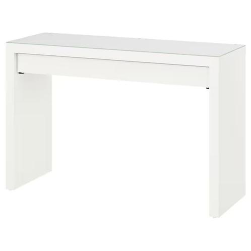 IKEA kaptafel, wit, 120x41 cm, Huis en Inrichting, Tafels | Kaptafels, Zo goed als nieuw, Minder dan 100 cm, 100 tot 150 cm, Overige materialen
