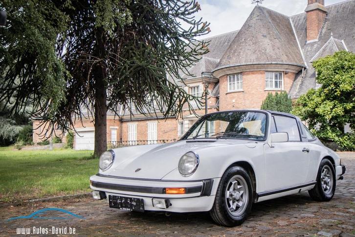 Porsche 911 2.7 Targa / OLDTIMER / MATCHING NUMBERS, Auto's, Porsche, Bedrijf, Te koop, Cruise Control, Lederen bekleding, Lichtmetalen velgen