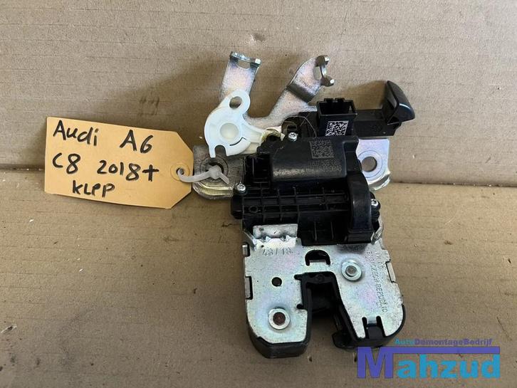 AUDI A6 C8 Sedan achterklep slot mechaniek 2018+ 4K082750308, Auto-onderdelen, Carrosserie, Audi, Achter, Gebruikt