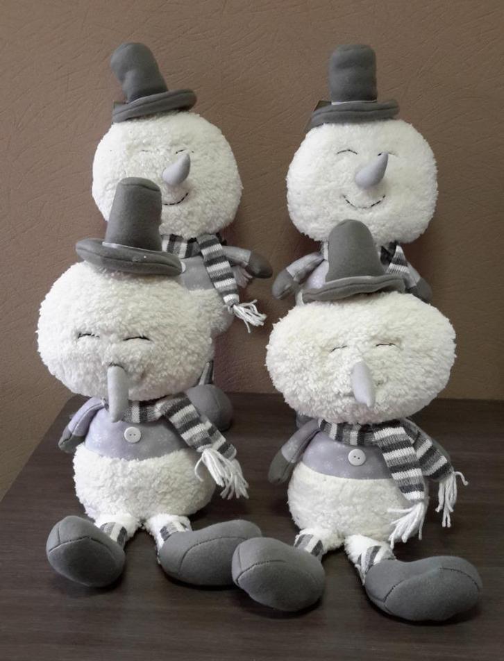 Lot / partij sneeuwmannen poppen ( NIEUW ), Diversen, Kerst, Nieuw, Ophalen of Verzenden