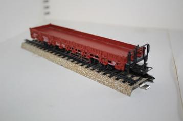 marklin ho long wagon plat, Courant alternatif, Wagon, Utilisé, Märklin