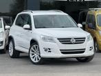 Vw Tiguan 2.0TDI 140ch R-Line int-ext  2010   218.000km, Auto's, Euro 5, Zwart, 4 cilinders, Wit