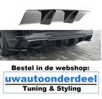 Audi RS3 8V Sportback Facelift Spoiler Rear Centre Diffuser, Nieuw, Ophalen of Verzenden, Audi