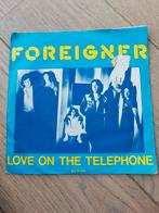 Single : foreigner : love on the telephone, Comme neuf, Enlèvement ou Envoi