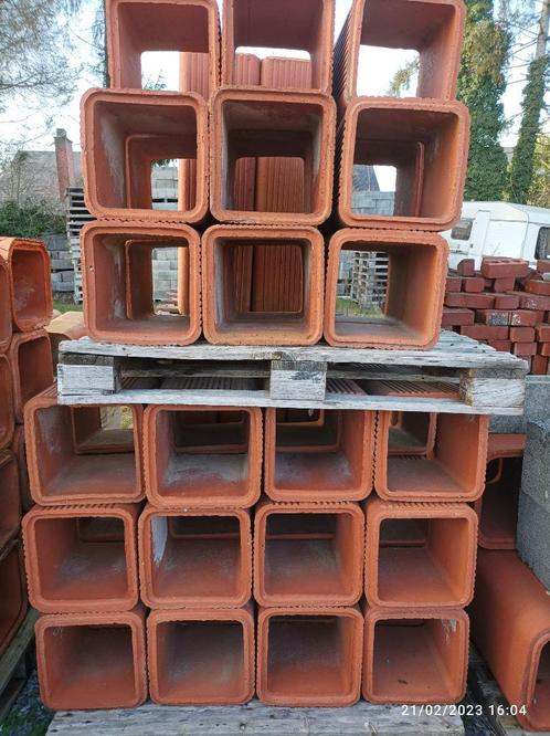 BUSHELS TERRACOTTA, OF VUURVAST, OF VUURVAST BETON, Doe-het-zelf en Bouw, Overige Doe-Het-Zelf en Bouw, Nieuw, Ophalen