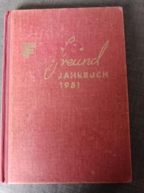 Foto freund – jahrbuch 1951, Livres, Loisirs & Temps libre, Utilisé, Photographie et Cinéma, Enlèvement ou Envoi