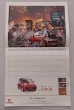 Calendrier Citroën 2008 avec personnages BD, Une BD, Enlèvement ou Envoi, Utilisé