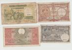 4 oude belgische bankbiljetten, Enlèvement ou Envoi
