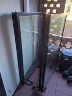 4-voudig windscherm in glas, Ophalen, Zo goed als nieuw
