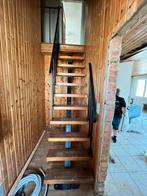 Houten trap met leunigen, Doe-het-zelf en Bouw, Ophalen, Gebruikt, Trap