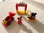 Lego Duplo Mickey’s racewagen (10843), Kinderen en Baby's, Ophalen of Verzenden, Zo goed als nieuw, Duplo