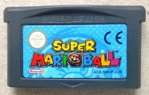 Super Mario Ball voor de Gameboy Advance, Consoles de jeu & Jeux vidéo, Jeux | Nintendo Game Boy, Utilisé, Enlèvement ou Envoi