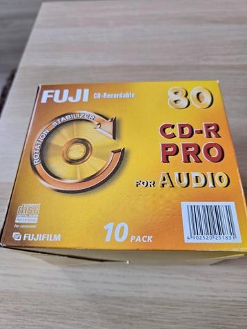 FUJI CD-R PRO AUDIOdoos 10 stuks beschikbaar voor biedingen