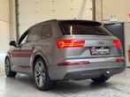 Audi Q7 TDI E-tron S-Line Pano-Matrix-360CAM-Luchtver.FULL, Auto's, Automaat, Bedrijf, SUV of Terreinwagen, Zilver of Grijs