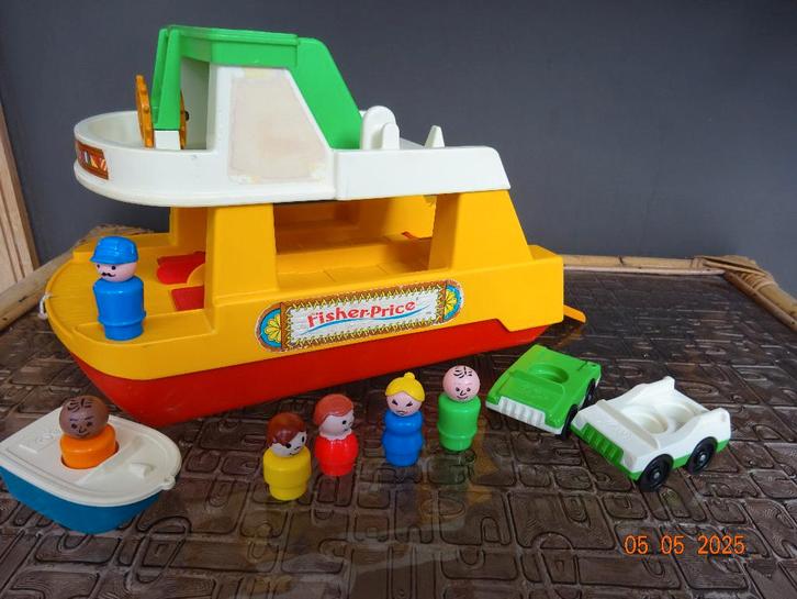 fisher price, ferry boat*veerboot *VINTAGE* 1979*, Enfants & Bébés, Jouets | Fisher-Price, Enlèvement ou Envoi
