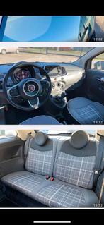 Fiat 500 digitale cockpit 113000 km van bj 2016, Auto's, Te koop, Zilver of Grijs, Stadsauto, Benzine