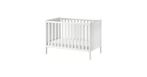 Sundvik babybed IKEA in wit, Ophalen, Gebruikt, Minder dan 140 cm, Matras