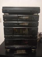 Stereotoren met platenspeler en kast, Audio, Tv en Foto, Stereoketens, Ophalen, Gebruikt, Cd-speler, Sharp