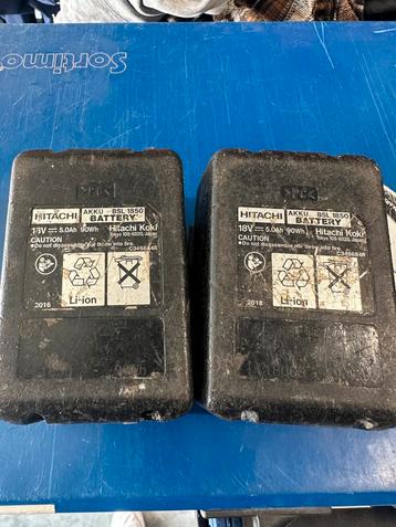 Hikoki 18V hitachi batterij 18V beschikbaar voor biedingen