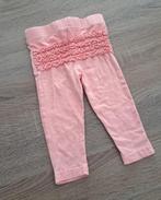 Zeeman roze broekje met frulletjes 74, Kinderen en Baby's, Babykleding | Maat 74, Zeeman, Broekje, Meisje, Ophalen of Verzenden