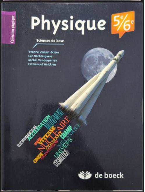 PHYSIQUE 5/6, Boeken, Schoolboeken, Zo goed als nieuw, Natuurkunde, ASO, Ophalen