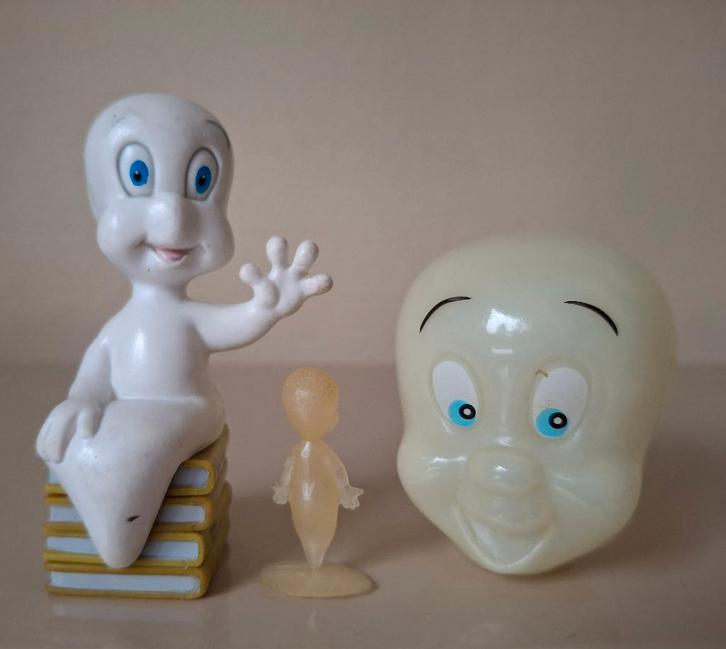 Vintage Casper 1995 + Mini Casper Glow in the Dark), Verzamelen, Poppetjes en Figuurtjes, Ophalen of Verzenden