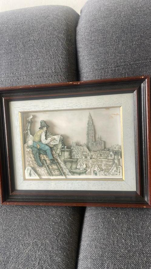Anton pieck ‘de dakschilder’, Antiek en Kunst, Kunst | Tekeningen en Fotografie, Ophalen