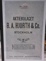 Catalogus n 205 Aktiebolaget B.A. Hjorth & Co. Primus, Antiek en Kunst, Ophalen of Verzenden