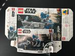 75280 LEGO Star Wars The Clone Wars 501st clone troopers, Ophalen, Zo goed als nieuw, Complete set, Lego